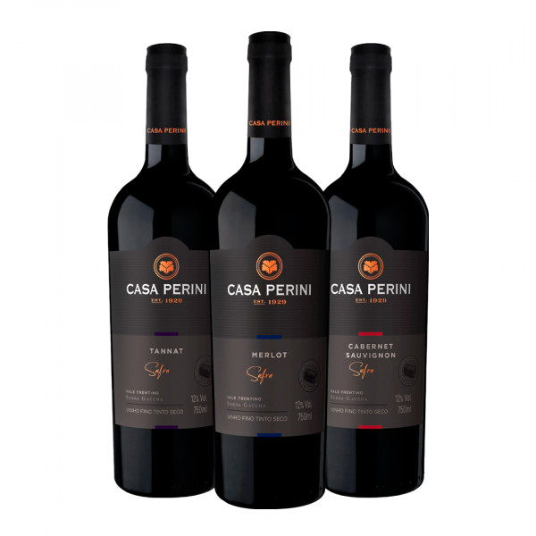 Kit Vinho Casa Perini (3 unidades)