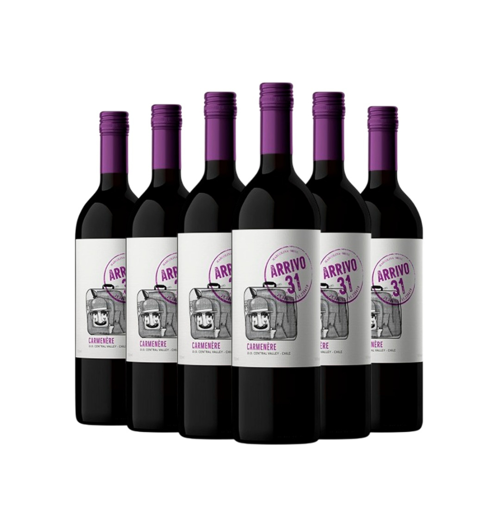Arrivo 31 Carmenre (6 garrafas)