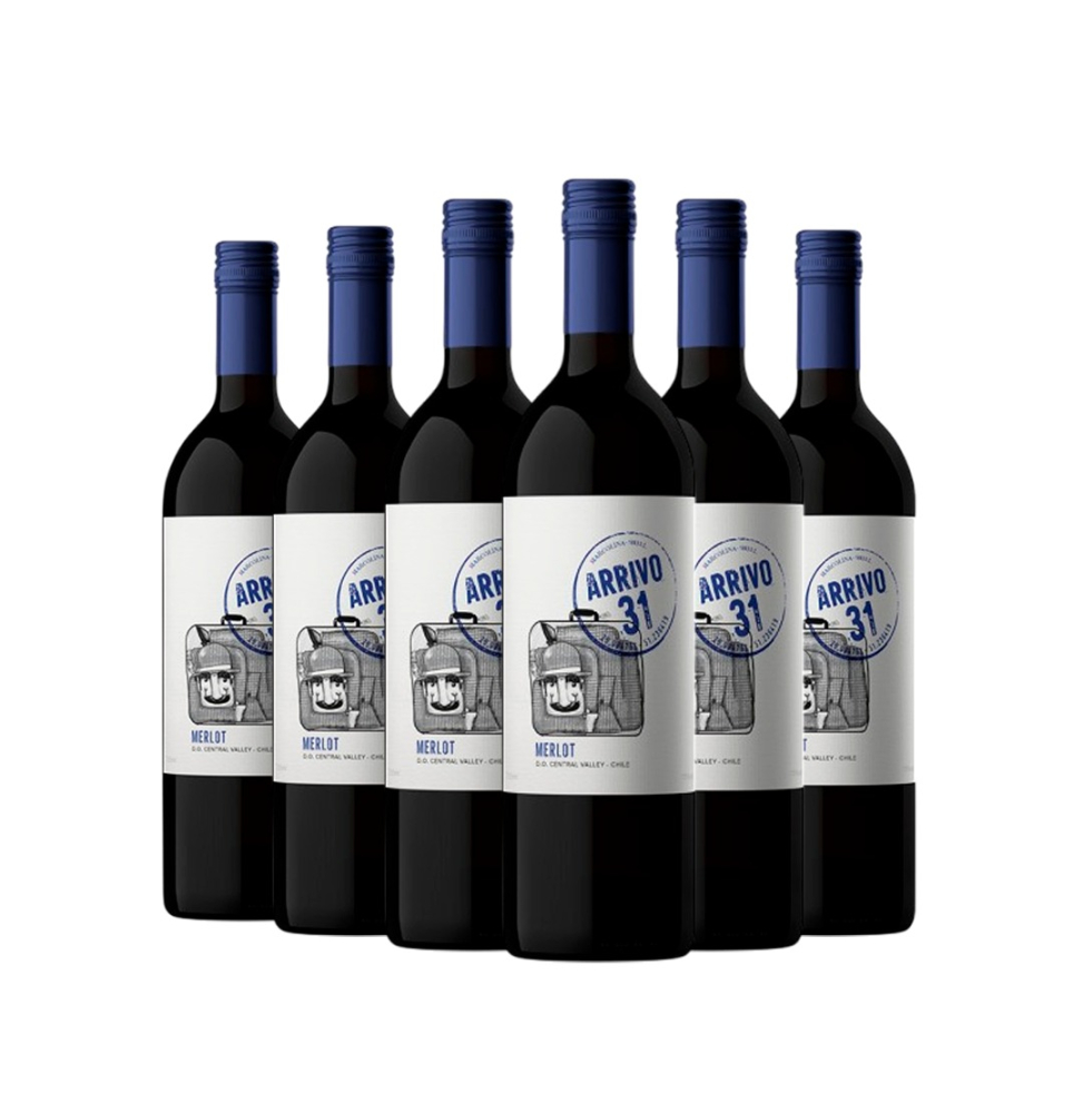 Arrivo 31 Merlot (6 garrafas)