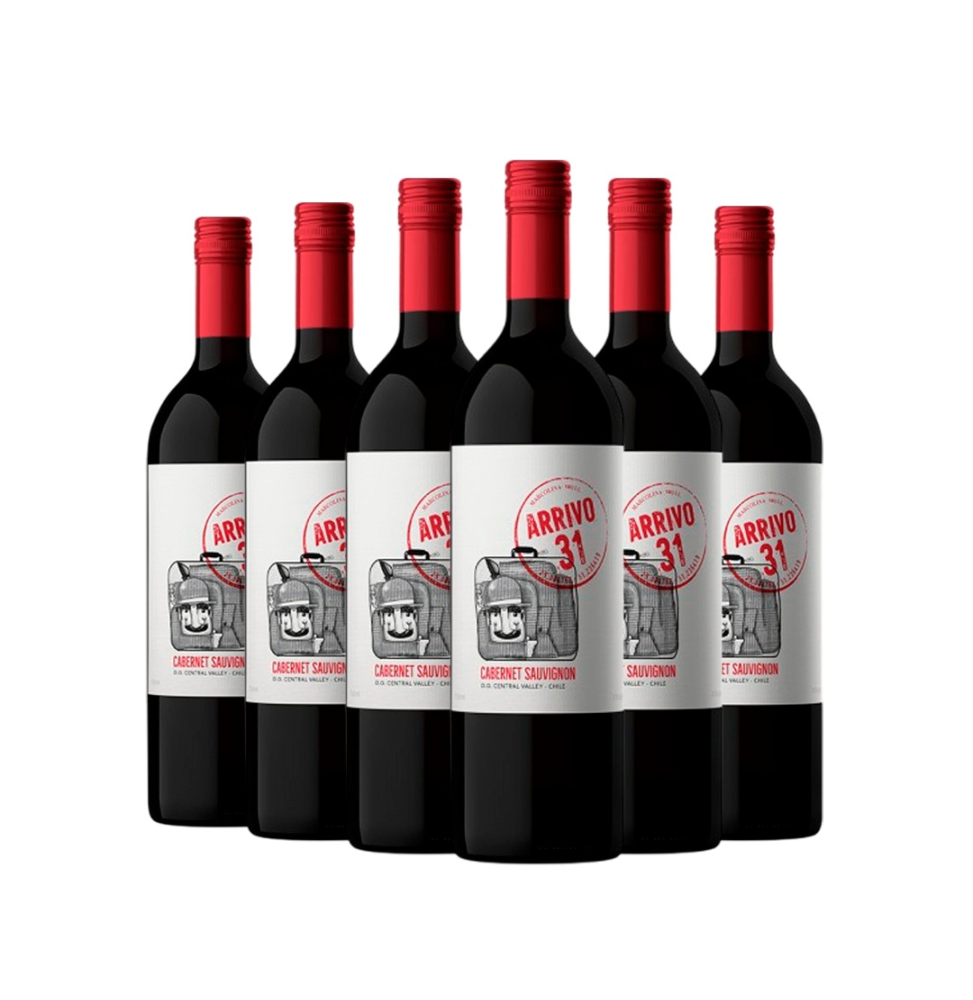 Arrivo 31 Cabernet Sauvignon (6 garrafas)