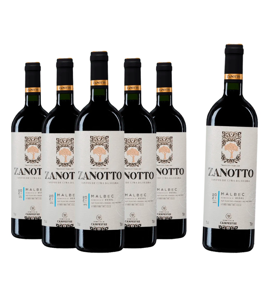 Zanotto Malbec (6 garrafas)