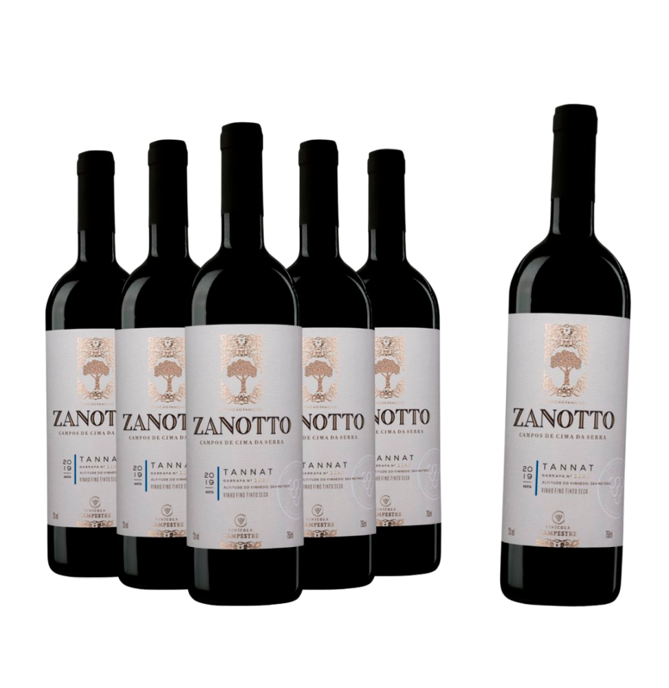 Zanotto Tannat (6 garrafas)