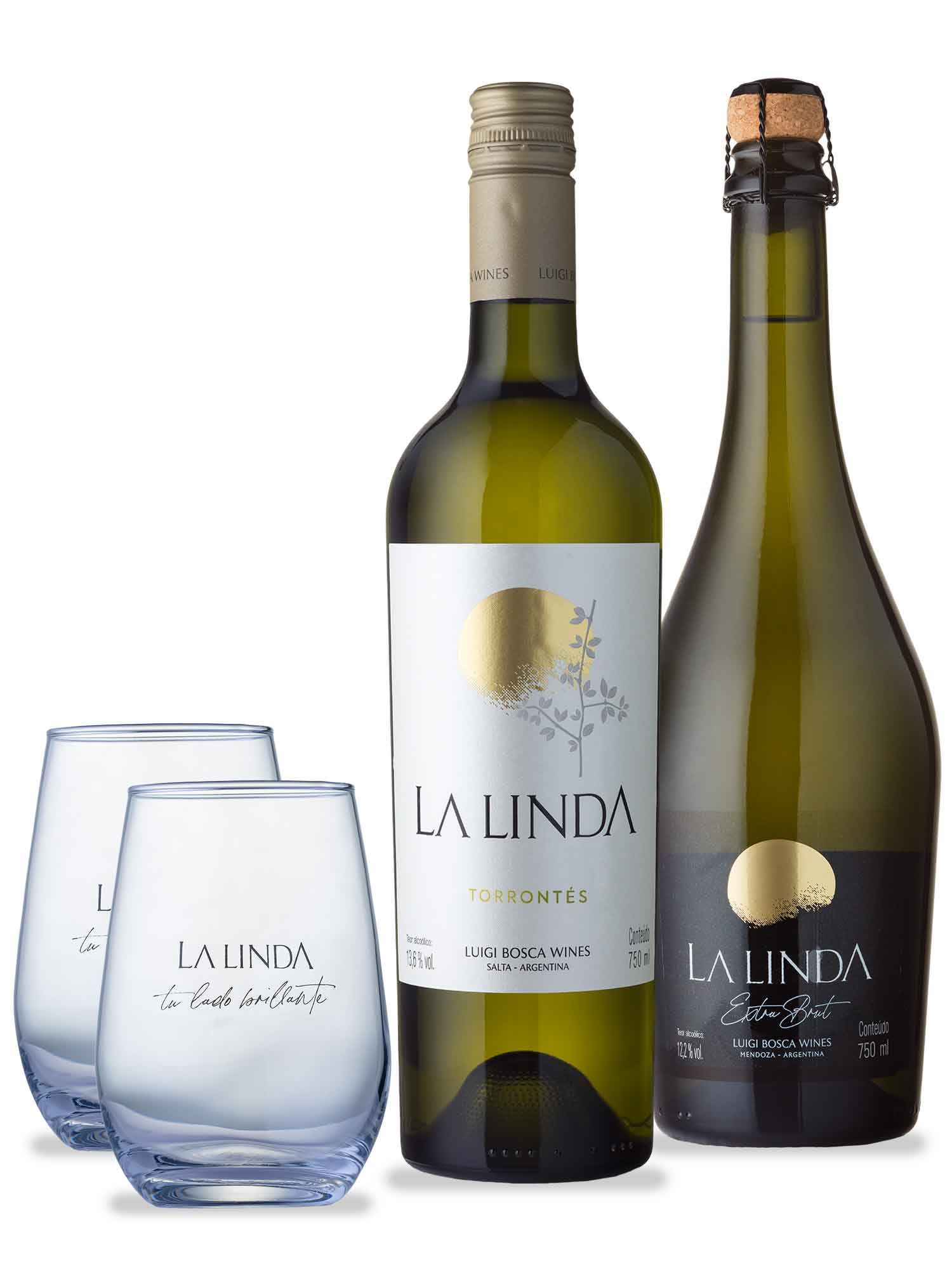 Kit La Linda Espumante E Torrontes (2 unidades)