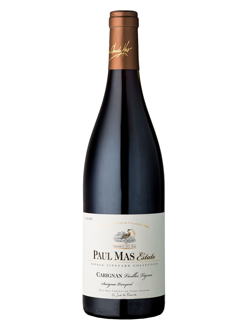 Paul Mas Savignac Vineyard Vieilles Vignes Carignan Rserve 2022