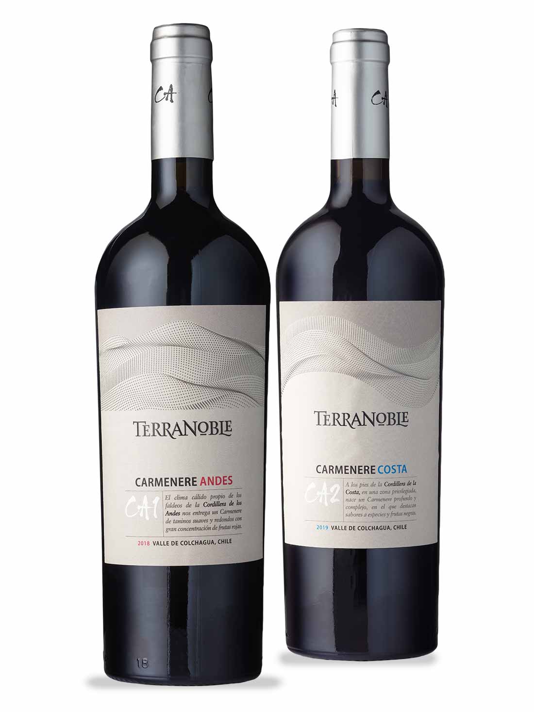 Kit Terranoble Carmenere Ca1 E Ca2 (2 unidades)