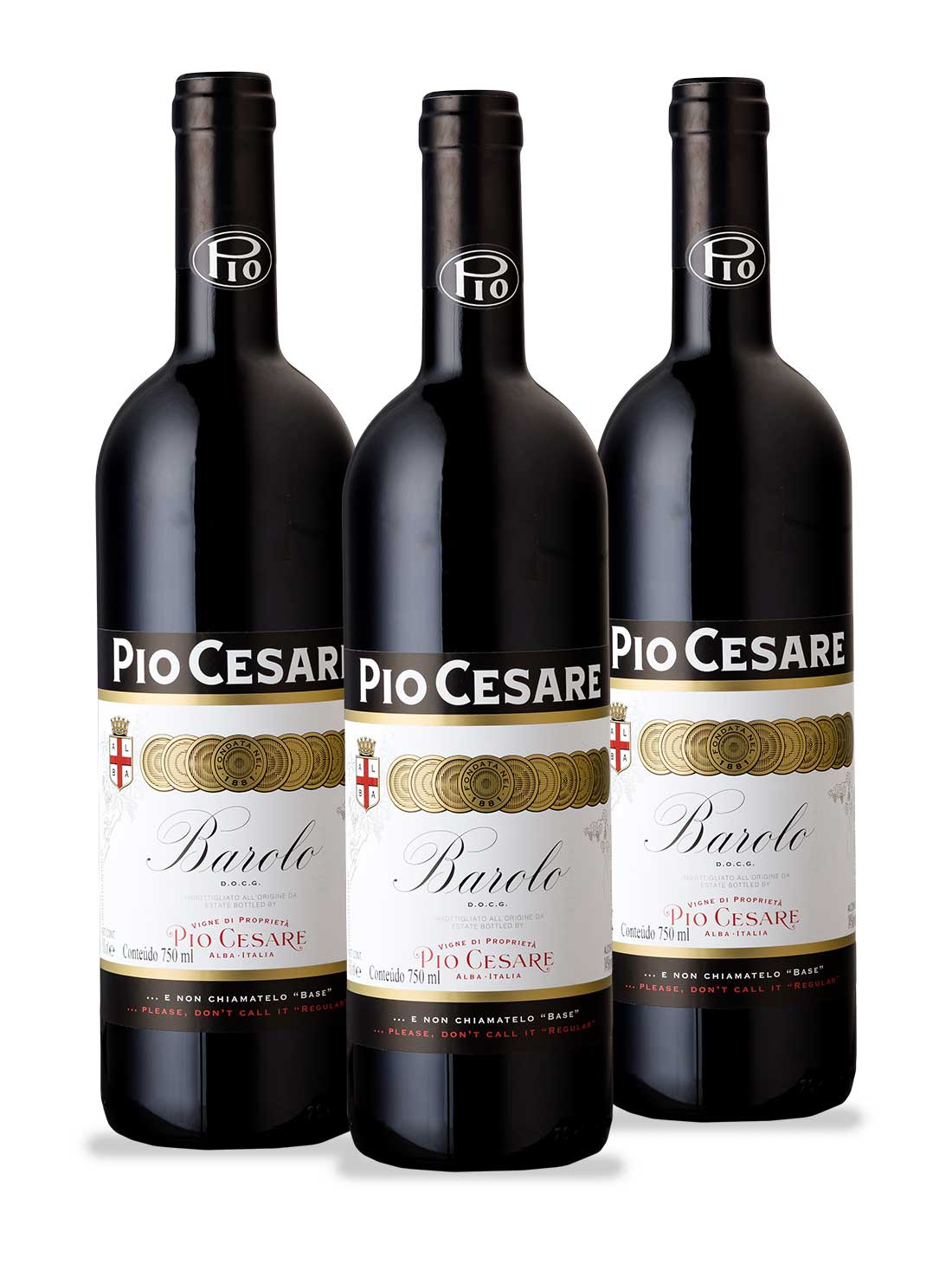 Kit Vertical Pio Cesare Barolo (3 unidades)