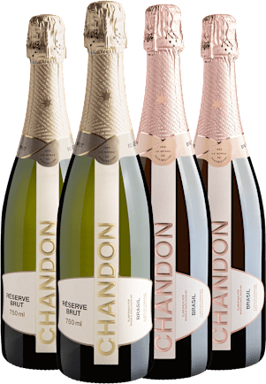 Kit Chandon | 2 Reserve Brut + 2 Brut Rose (4 unidades)