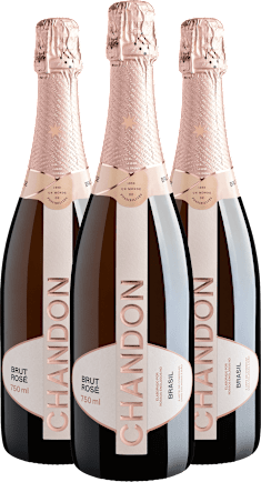 CHANDON Brazil Brut Ros (3 garrafas)