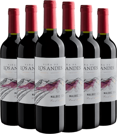 Fecovita Vina de los Andes Malbec (6 garrafas)
