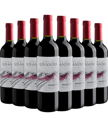 Fecovita Vina de los Andes Malbec (8 garrafas)