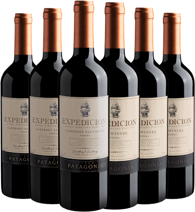 Kit Expedicion | 3 Cabernet Sauvignon + 3 Carmenere (6 unidades)