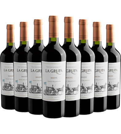 La Grupa Gran Seleccin Malbec (8 garrafas)