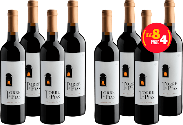 Jaws Torre de Pias Tinto (8 garrafas)