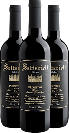 Settecieli Primitivo (3 garrafas)