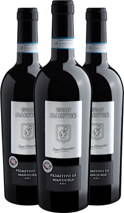 Maestro Italiano Gran Maestro Primitivo di Manduria (3 garrafas)