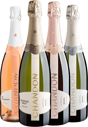 Kit Familia Chandon | 2 Brancos + 2 Roses (4 unidades)
