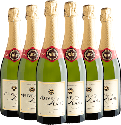 Castel Freres Veuve Lane Brut (6 garrafas)