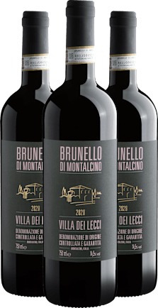 Camigliano Villa dei Lecci Brunello di Montalcino (3 garrafas)