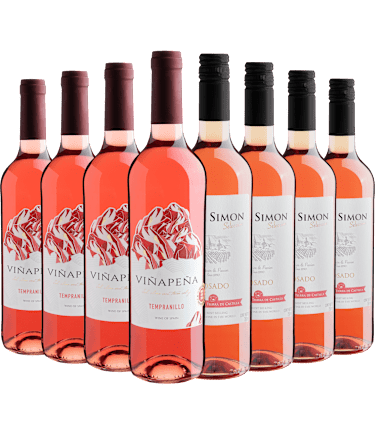 Kit Roses Espanhois | 4 Vinapena + 4 Don Simon* (8 unidades)