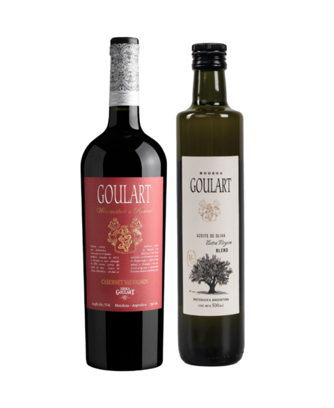 Kit Goulart W Reserve Doc Cab Sauv + Azeite Blend Goulart (2 unidades)
