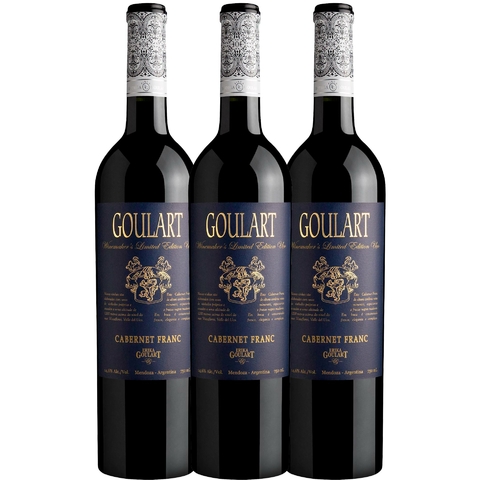 Goulart Winemaker's Limited Edition Cabernet Franc (3 garrafas)