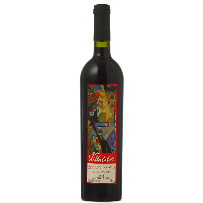 Villalobos Zorrito Salvaje Cinsault - Pais Limited Edition 2018