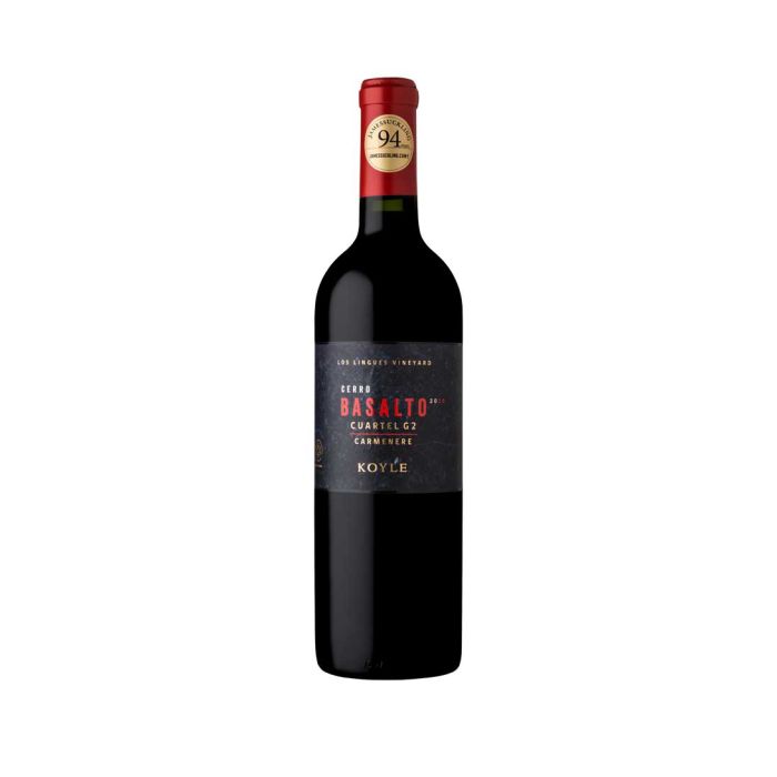 Koyle Los Lingues Vineyard Cerro Basalto Cuartel G2 2020