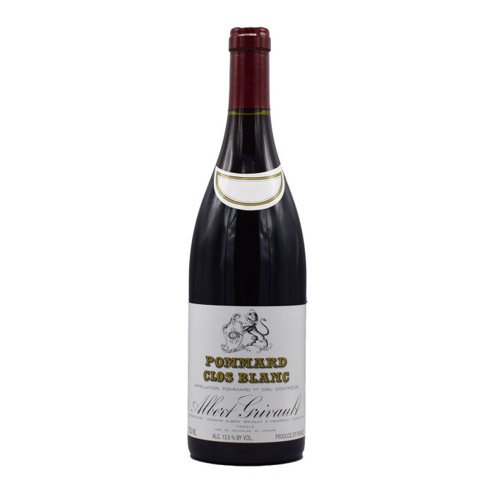 Albert Grivault Clos Blanc Pommard 1er Cru 2019