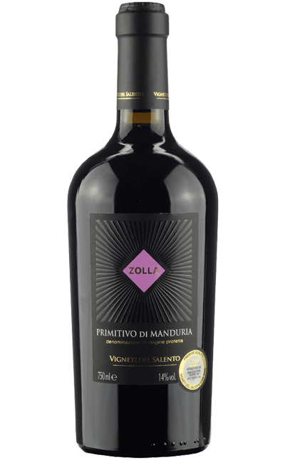 Vigneti del Salento Primitivo di Manduria Zolla 2021