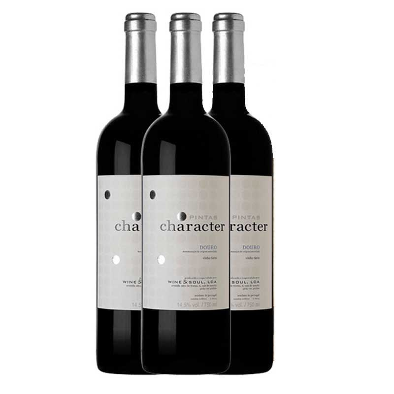 Wine & Soul Douro Pintas Character Tinto 2021 (3 garrafas)