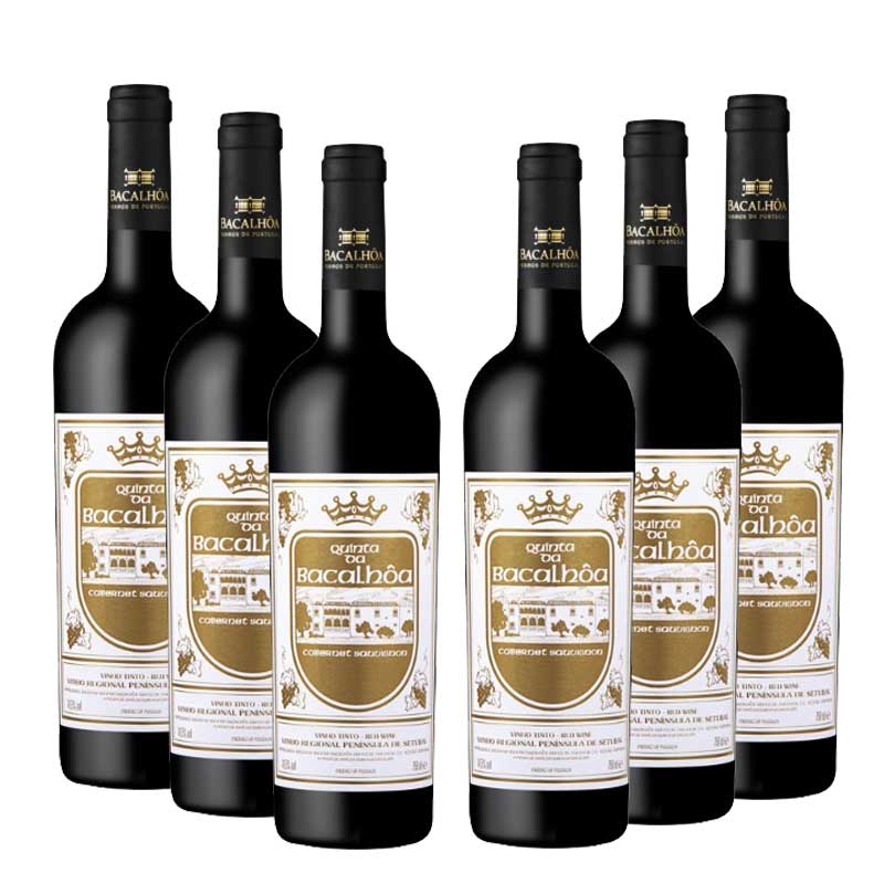 Bacalha Pennsula de Setbal Quinta da Bacalha Cabernet Sauvignon 2018 (6 garrafas)