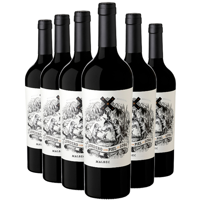 Mosquita Muerta Cordero Con Piel de Lobo Malbec (6 garrafas)