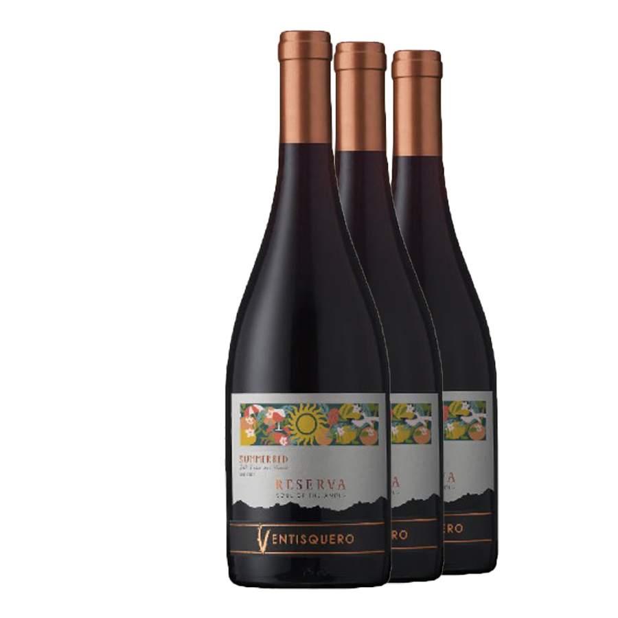 Ventisquero Reserva Summer Red (3 garrafas)