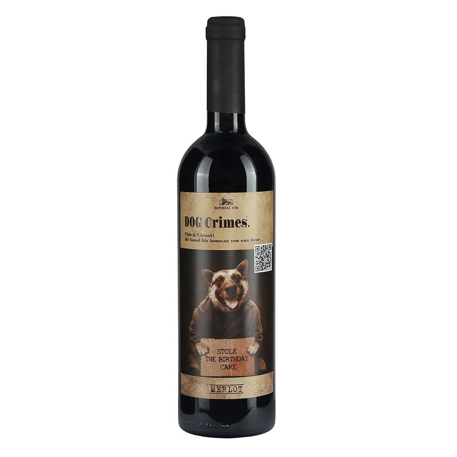 Imperial Vin Dog Crimes Carnat Merlot