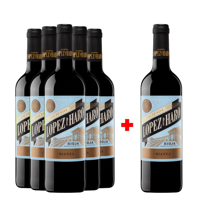 Hacienda Lpez de Haro Crianza 2019 (6 garrafas)