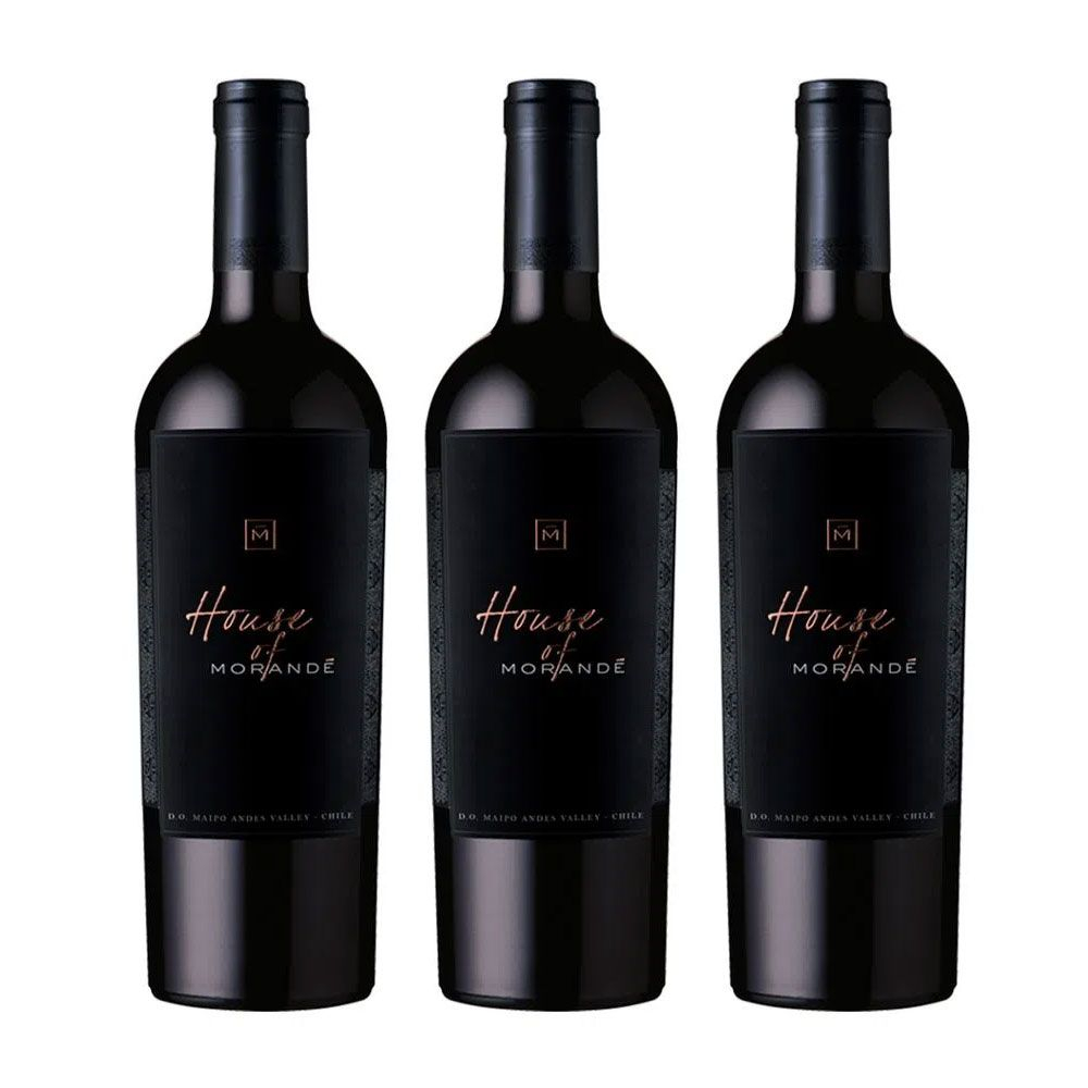 Kit Vertical 3 Grfs House Of Morande 181920 Vinho Chileno (3 unidades)