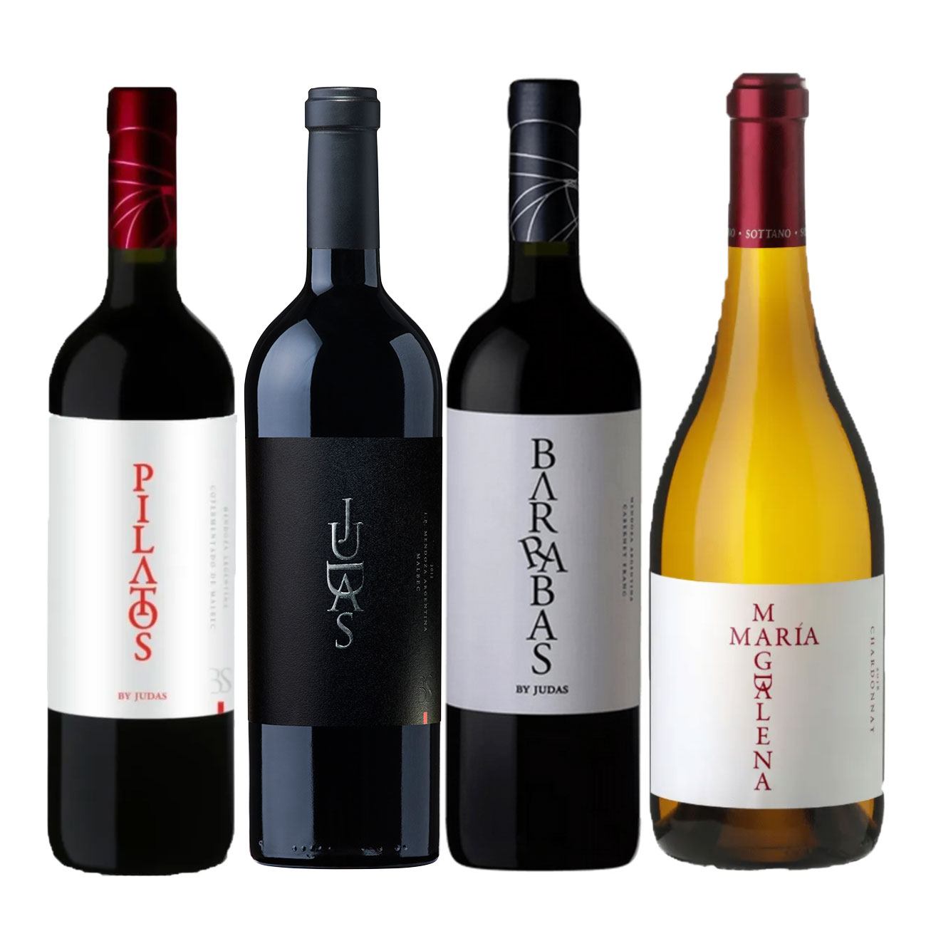Kit Sottano Los Biblicos By Judas 4 Gfs Vinho Argentino (4 unidades)