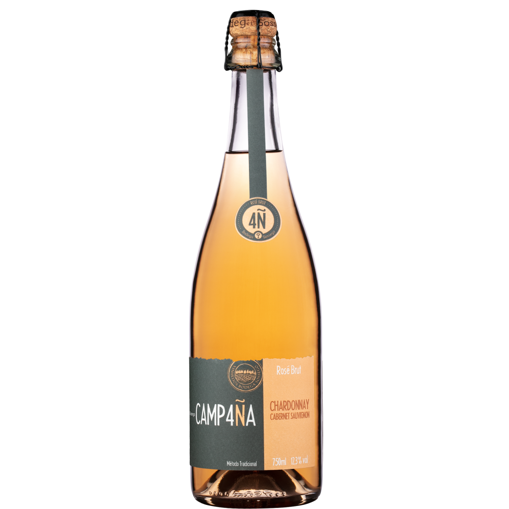 Bodega Sossego Camp4a Chardonnay - Cabernet Sauvignon Ros Brut
