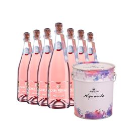 Casa Perini Aquarela Moscatel Espumante (7 garrafas)